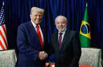  Comércio e crime organizado serão temas da reunião entre Lula e Trump 